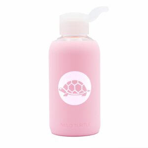 Botella de Cristal Coral