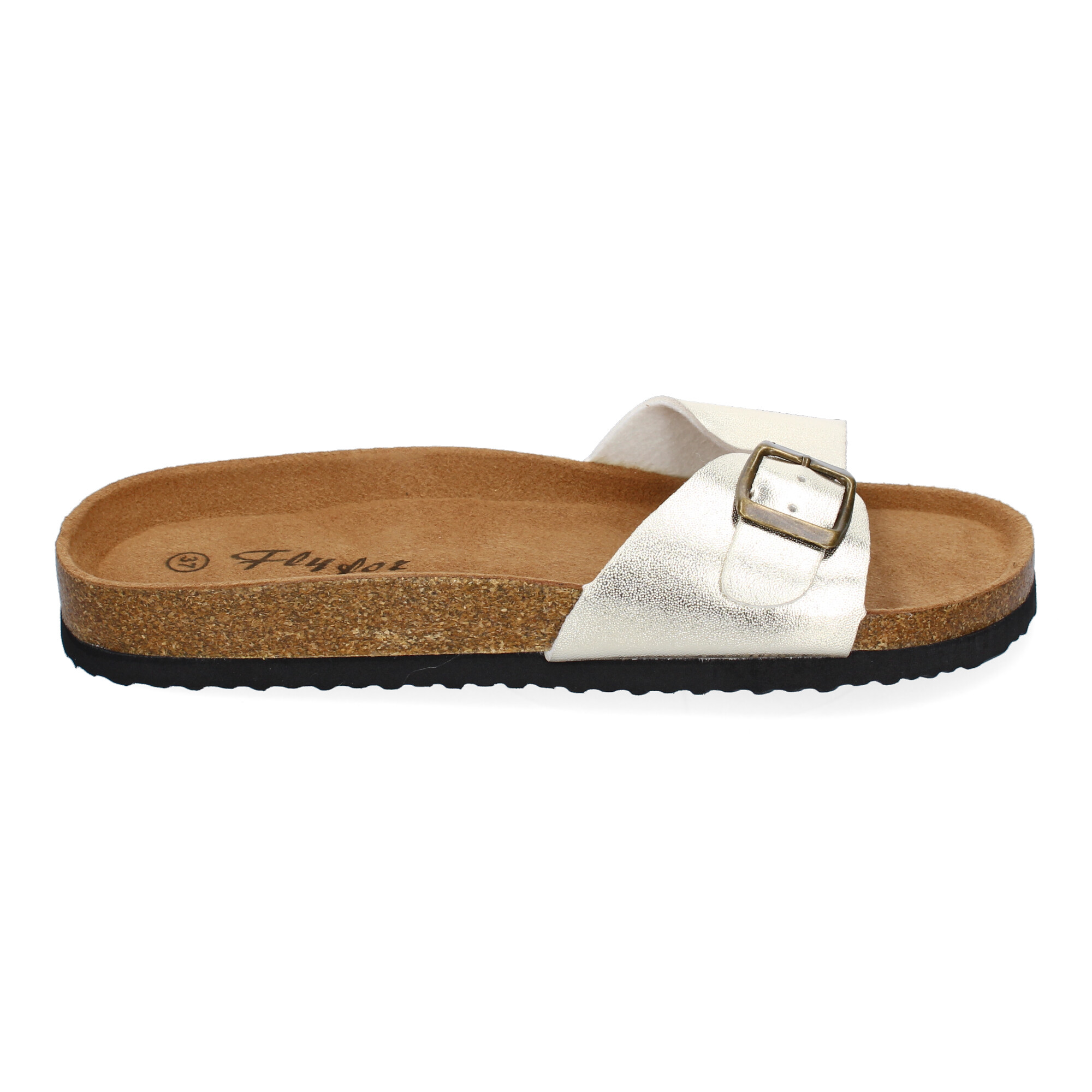 Sandalias Planas Oro 2 Sandalias Planas Oro - Imagen 2