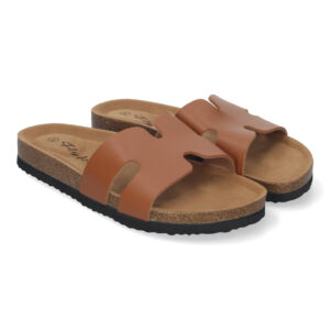 Sandalias Planas Para Mujer Color Taupe