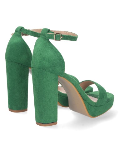 Sandalia De Tacón Alto Verde 4 Sandalia De Tacón Alto Verde - Imagen 4