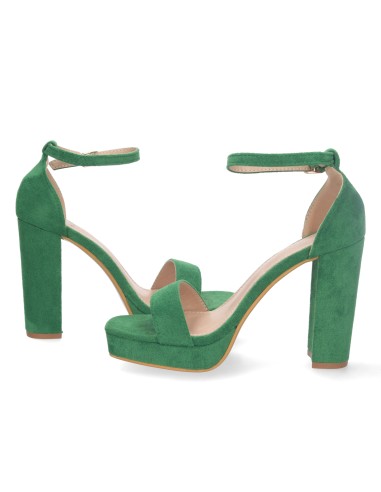 Sandalia De Tacón Alto Verde 5 Sandalia De Tacón Alto Verde - Imagen 5