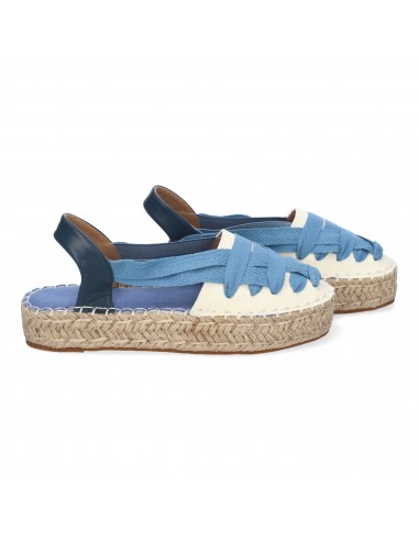 Sandalias de Esparto con Cintas Azul 5 Sandalias de Esparto con Cintas Azul - Imagen 5