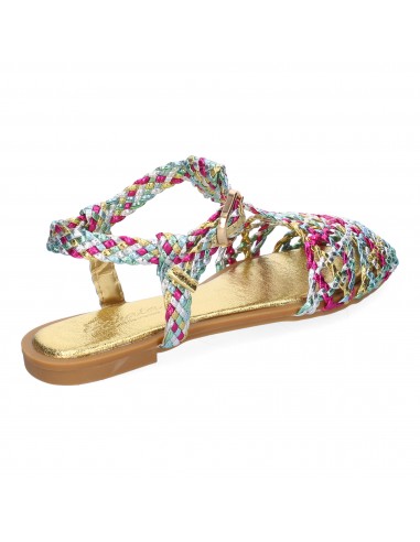 Sandalias Multicolor Trenzadas 4 Sandalias Multicolor Trenzadas - Imagen 4