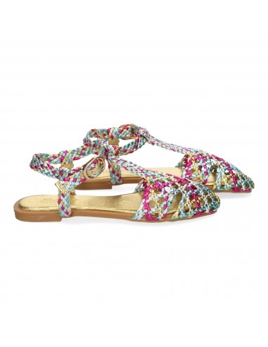 Sandalias Multicolor Trenzadas 5 Sandalias Multicolor Trenzadas - Imagen 5