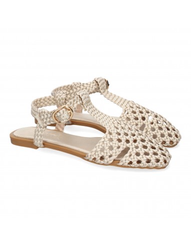 Sandalias Beige Trenzadas 1 Sandalias Beige Trenzadas