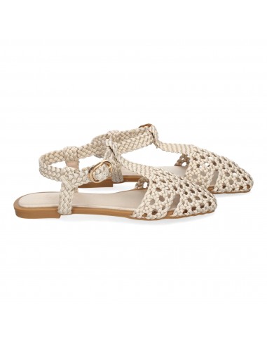 Sandalias Beige Trenzadas 5 Sandalias Beige Trenzadas - Imagen 5