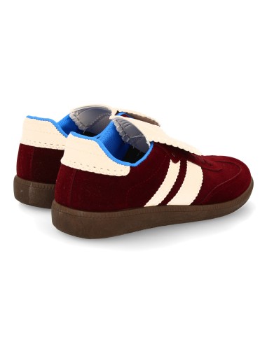 Zapatilla Retro Burdeos con Lengüeta Acolchada 4 Zapatilla Retro Burdeos con Lengüeta Acolchada - Imagen 5