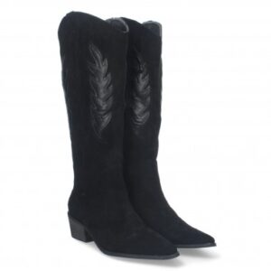 Botas Cowboy 626 Botas de Tacón Campero Negro