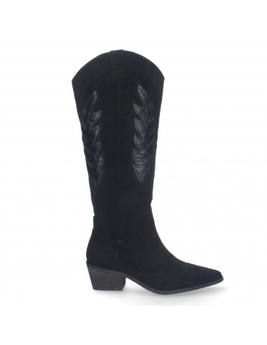 Botas de Tacón Campero Negro 2 Botas de Tacón Campero Negro - Imagen 2