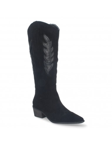 Botas de Tacón Campero Negro 3 Botas de Tacón Campero Negro - Imagen 3