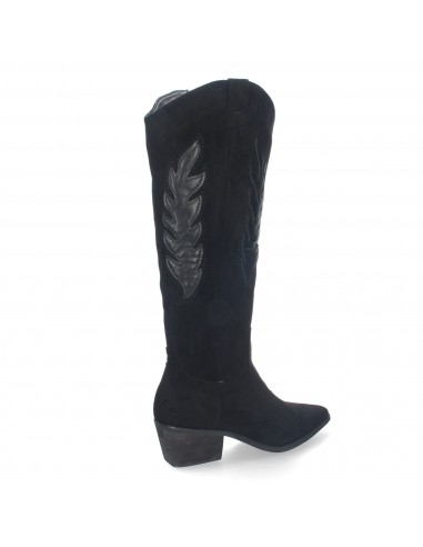 Botas de Tacón Campero Negro 4 Botas de Tacón Campero Negro - Imagen 4