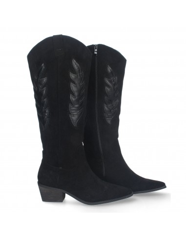 Botas de Tacón Campero Negro 5 Botas de Tacón Campero Negro - Imagen 5