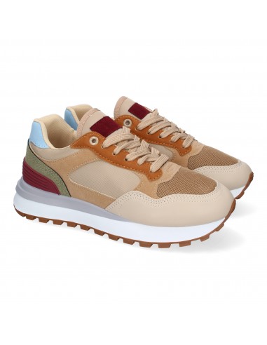 Zapatillas Deportivas en Tonos Beige y Marrón 1 Zapatillas Deportivas en Tonos Beige y Marrón