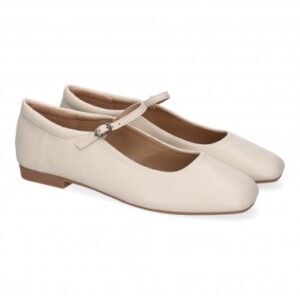 Bailarinas Mary Jane en Beige
