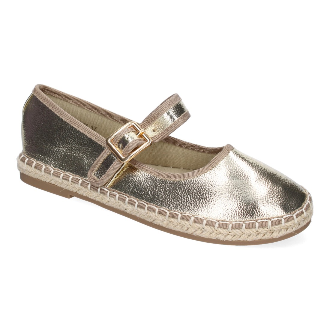 Bailarinas Doradas con Hebilla 3 Bailarinas Doradas con Hebilla - Imagen 3