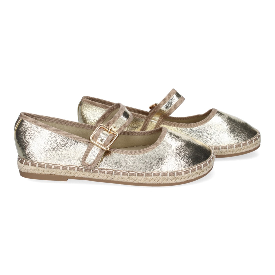 Bailarinas Doradas con Hebilla 5 Bailarinas Doradas con Hebilla - Imagen 5