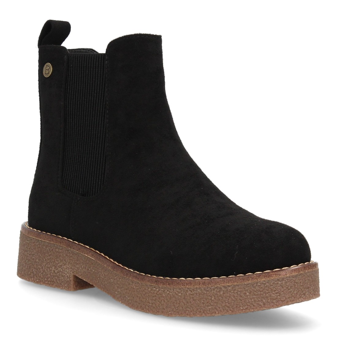 Botín Chelsea con cremallera Negro 3 Botín Chelsea con cremallera Negro - Imagen 3