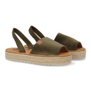 Menorquina Verde con Plataforma