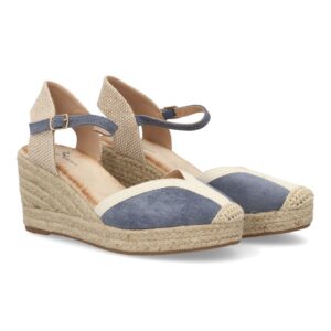 Alpargatas de Cuña Jeans Mediterránea