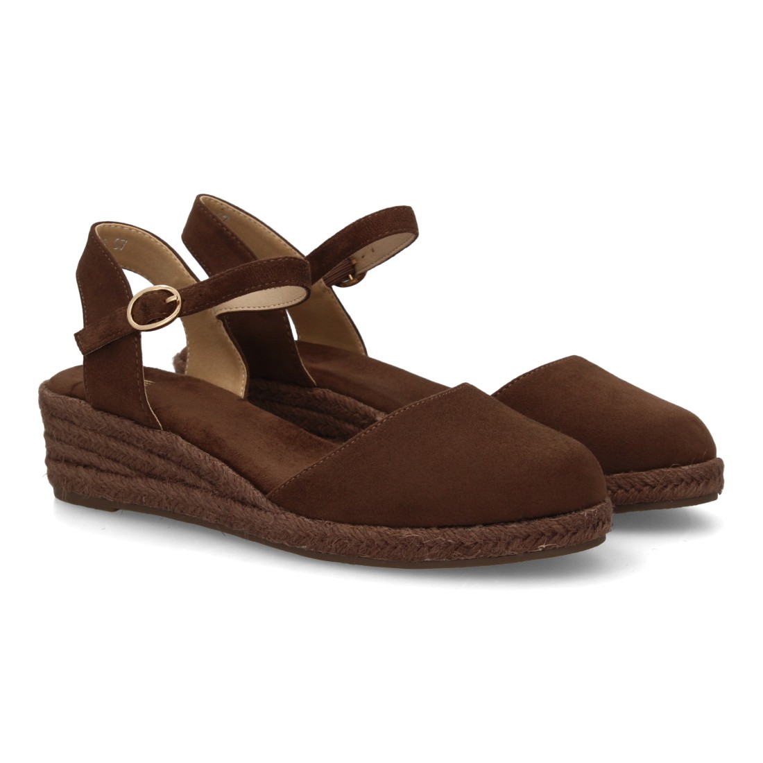 Alpargatas Cuña Marrón Siena Comfort 1 Alpargatas Cuña Marrón Siena Comfort
