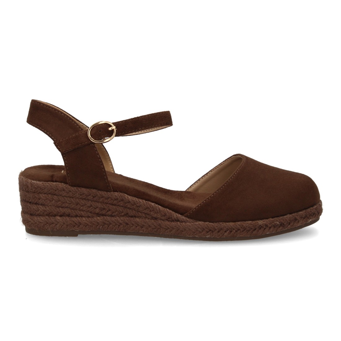 Alpargatas Cuña Marrón Siena Comfort 2 Alpargatas Cuña Marrón Siena Comfort - Imagen 2