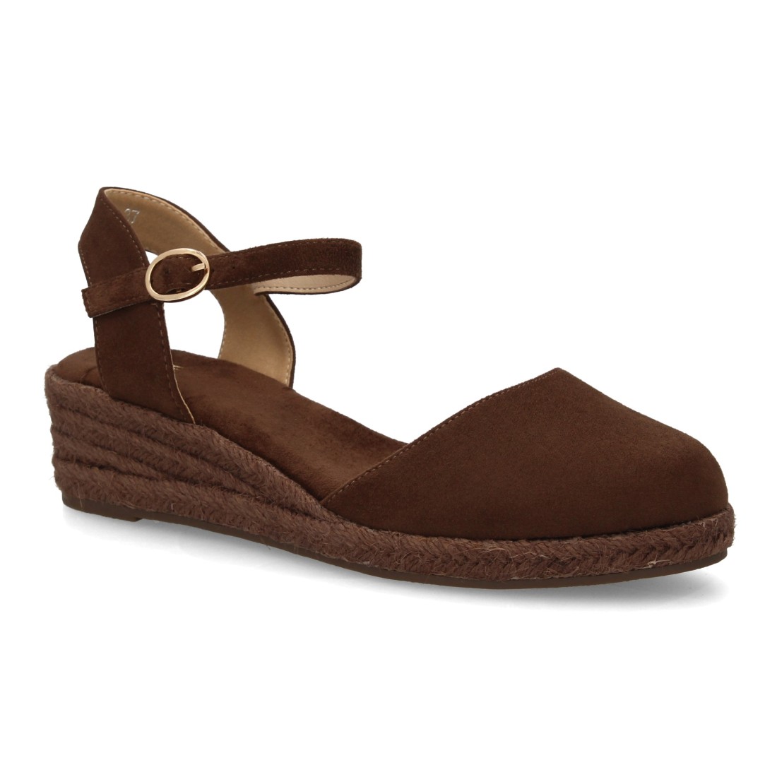 Alpargatas Cuña Marrón Siena Comfort 3 Alpargatas Cuña Marrón Siena Comfort - Imagen 3