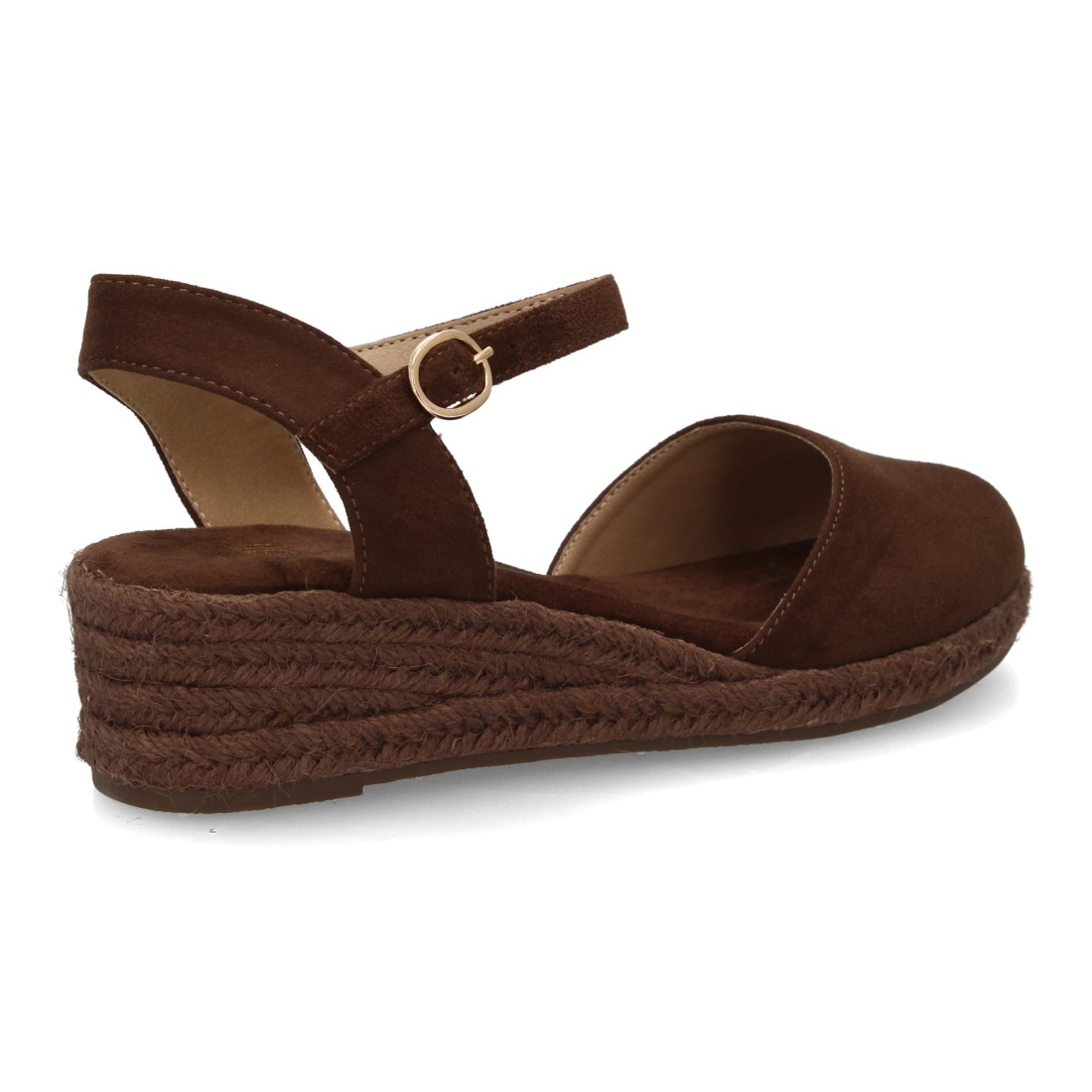 Alpargatas Cuña Marrón Siena Comfort 4 Alpargatas Cuña Marrón Siena Comfort - Imagen 4