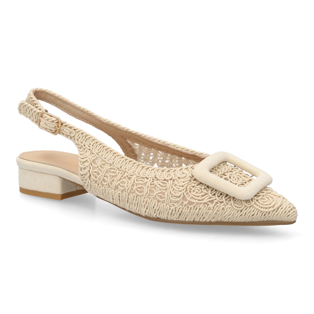 Zapatos Destalonados Beige 3 Zapatos Destalonados Beige - Imagen 3
