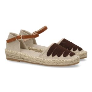 Alpargatas Sandalia Lazo Marrón