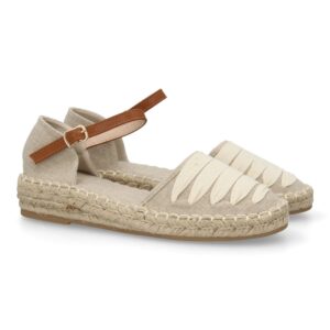 Alpargatas Sandalia Lazo Beige