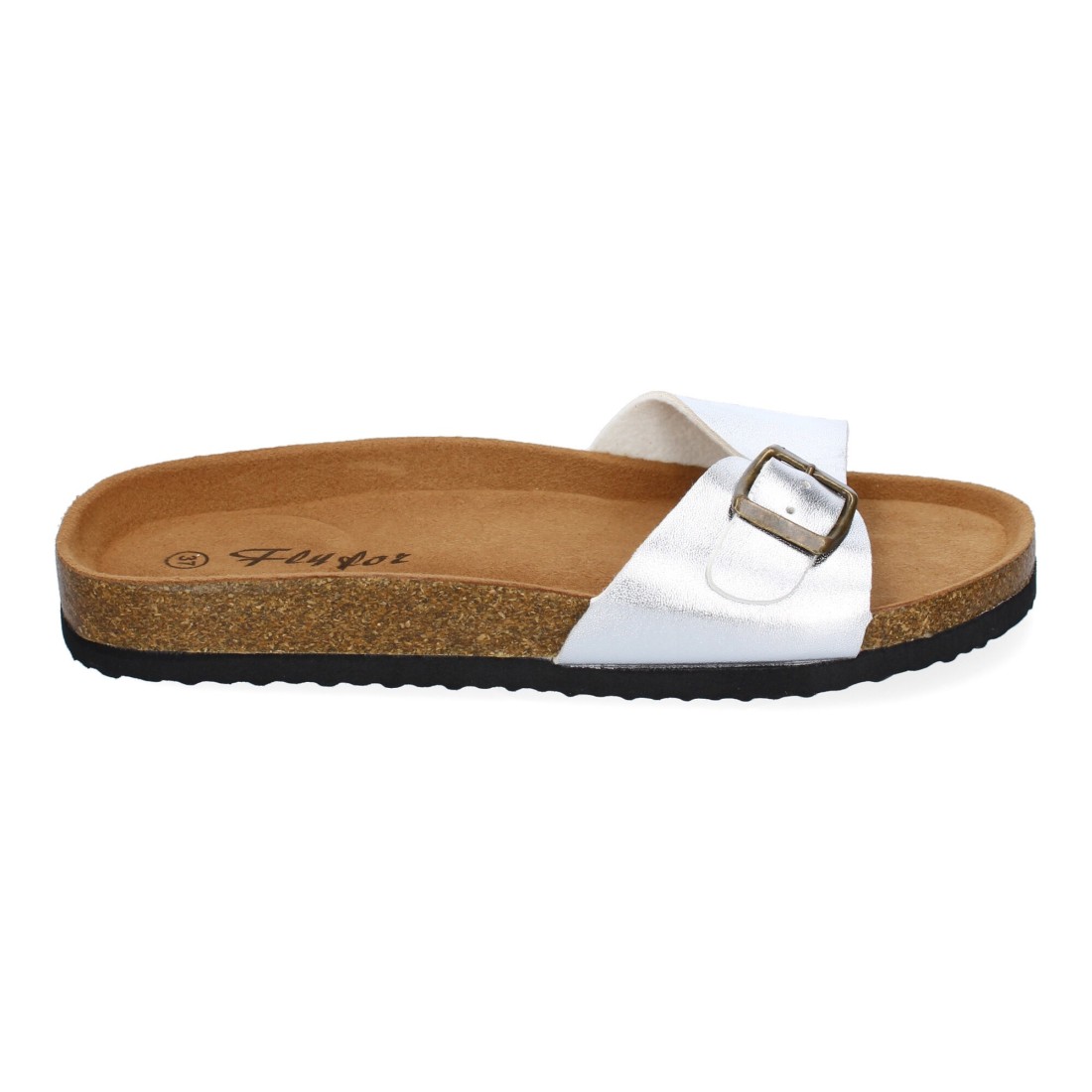 Sandalias Planas Plata 2 Sandalias Planas Plata - Imagen 2