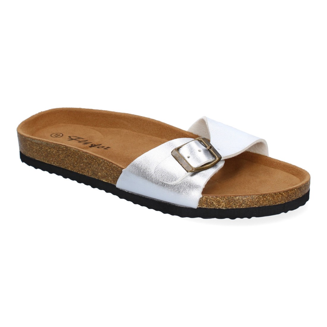 Sandalias Planas Plata 3 Sandalias Planas Plata - Imagen 3