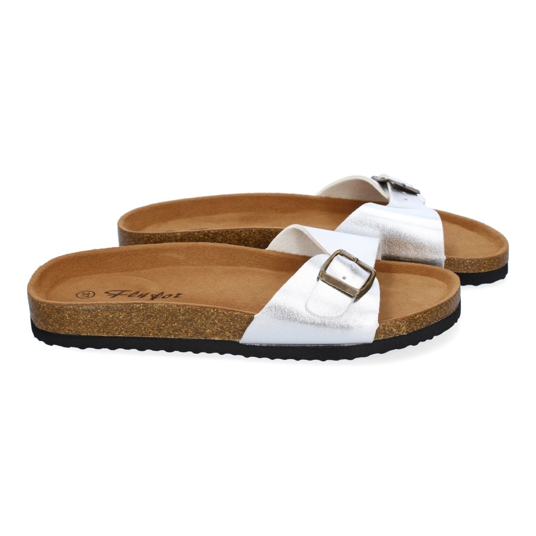 Sandalias Planas Plata 5 Sandalias Planas Plata - Imagen 5