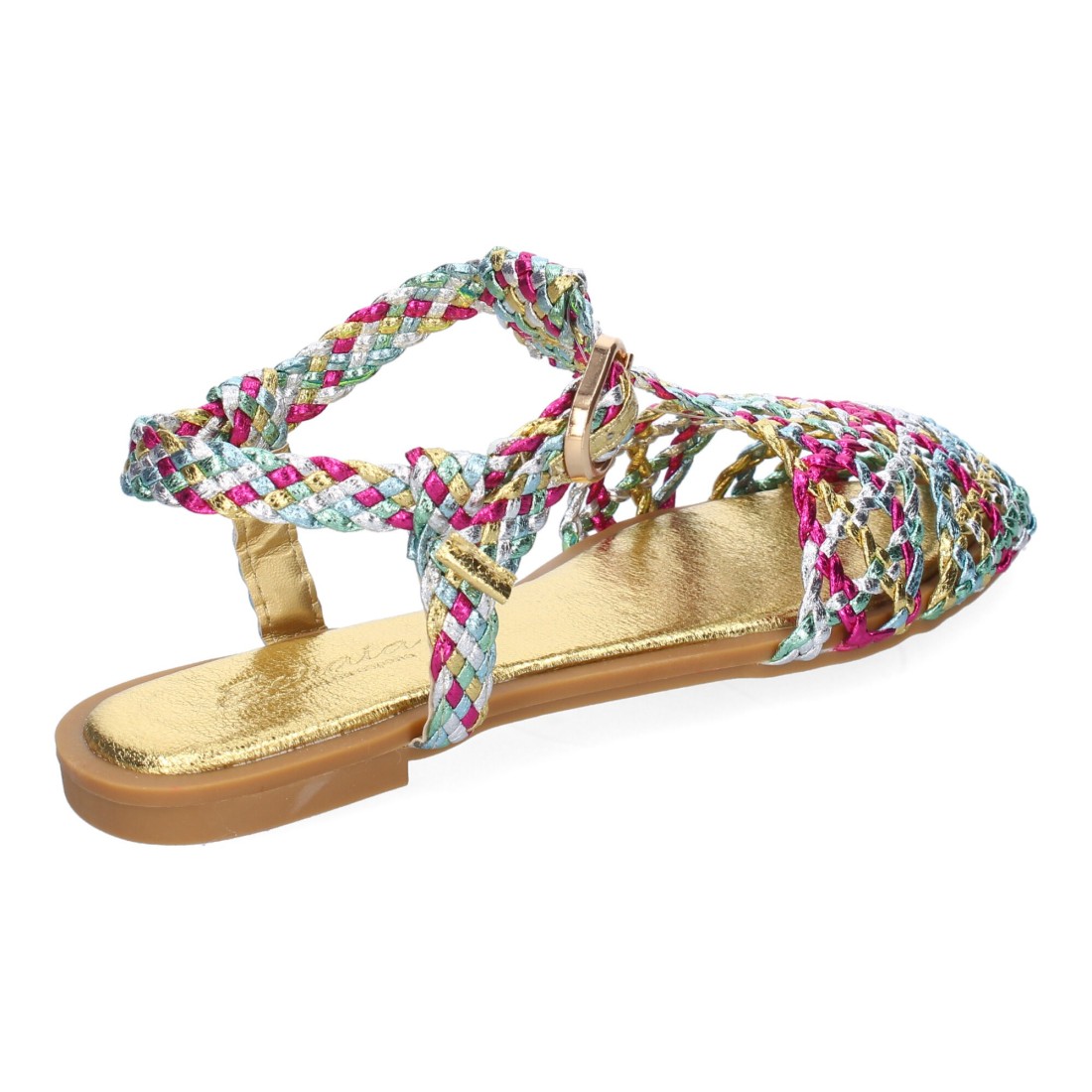 Sandalias Multicolor Trenzadas 4 Sandalias Multicolor Trenzadas - Imagen 4