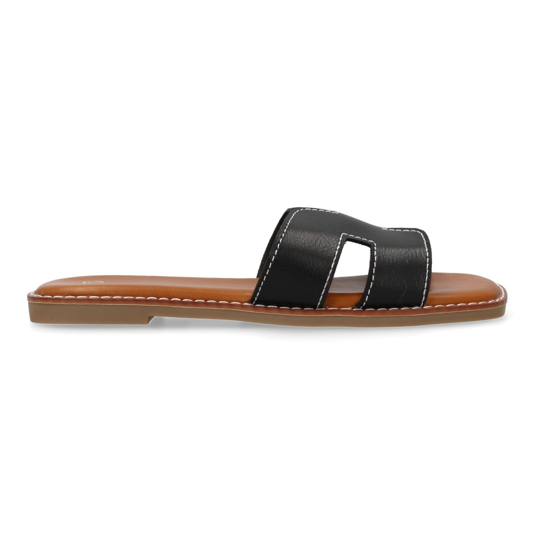 Sandalias Planas para Mujer Negro 5 Sandalias Planas para Mujer Negro - Imagen 5