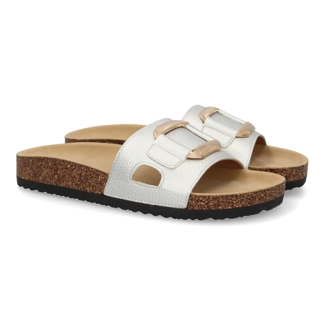 Sandalia Plana Bio Beige 1 Sandalia Plana Bio Beige