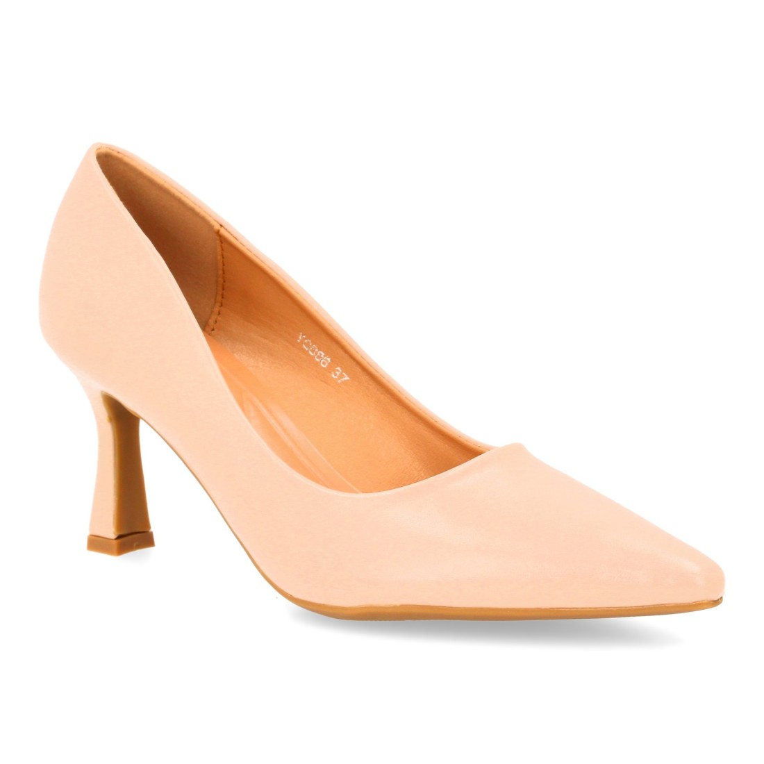 Zapato de Salón Clásico Beige con Punta Fina 3 Zapato de Salón Clásico Beige con Punta Fina - Imagen 3