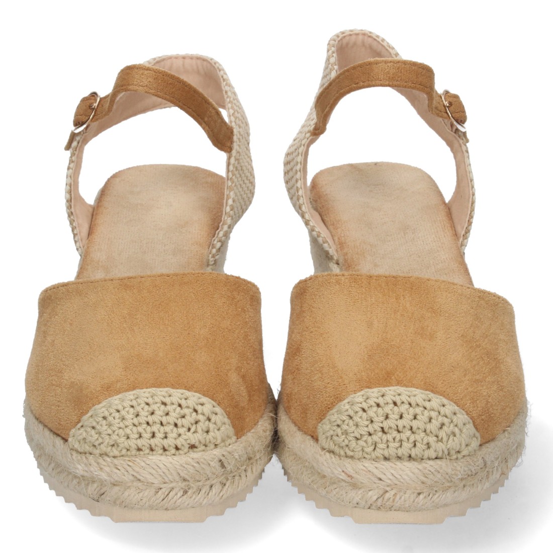 Alpargatas de Cuña en Color Camel 3 Alpargatas de Cuña en Color Camel - Imagen 3