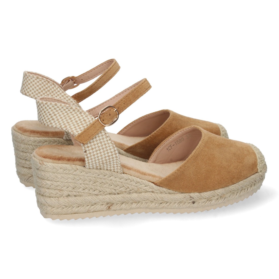 Alpargatas de Cuña en Color Camel 4 Alpargatas de Cuña en Color Camel - Imagen 4