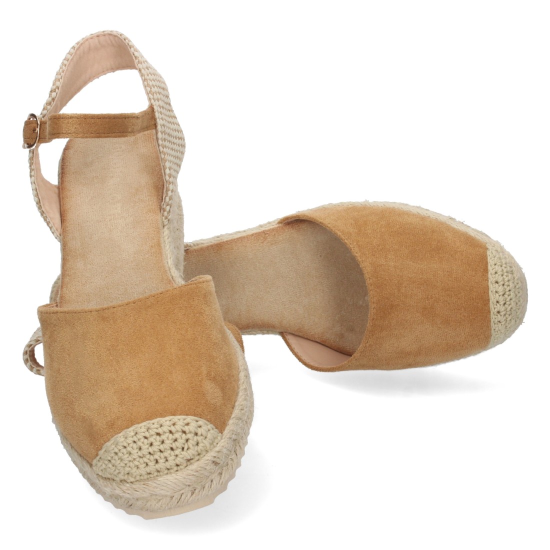 Alpargatas de Cuña en Color Camel 5 Alpargatas de Cuña en Color Camel - Imagen 5