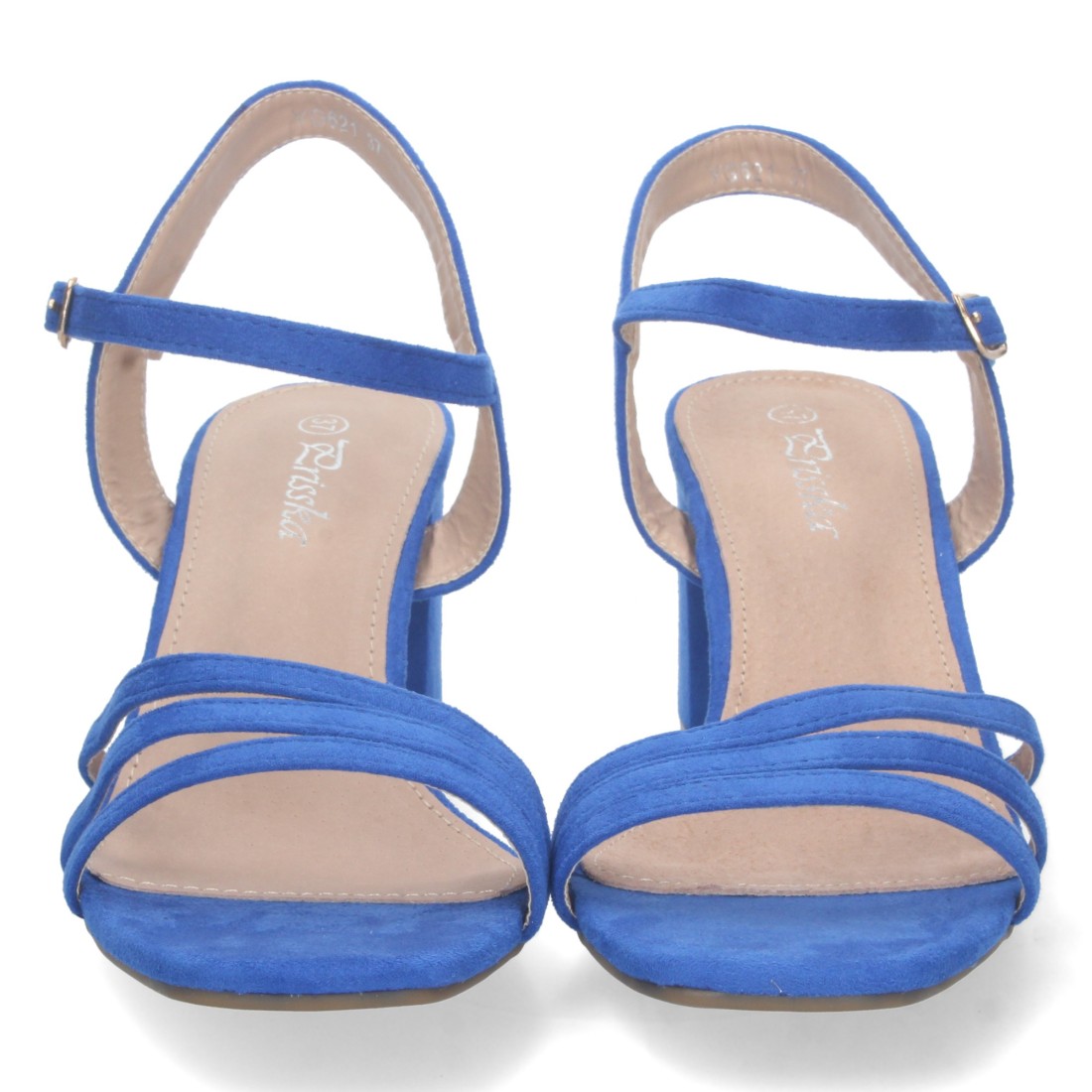 Sandalias Azul de Tacón Ancho 3 Sandalias Azul de Tacón Ancho - Imagen 3