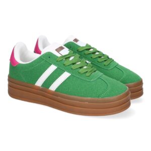 Zapatillas Verdes de Plataforma