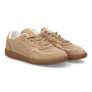 Zapatilla Deportiva de Serraje Kaki