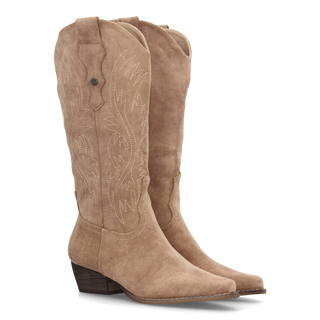 Botas Cowboy Camel Bordadas 1 Botas Cowboy Camel Bordadas
