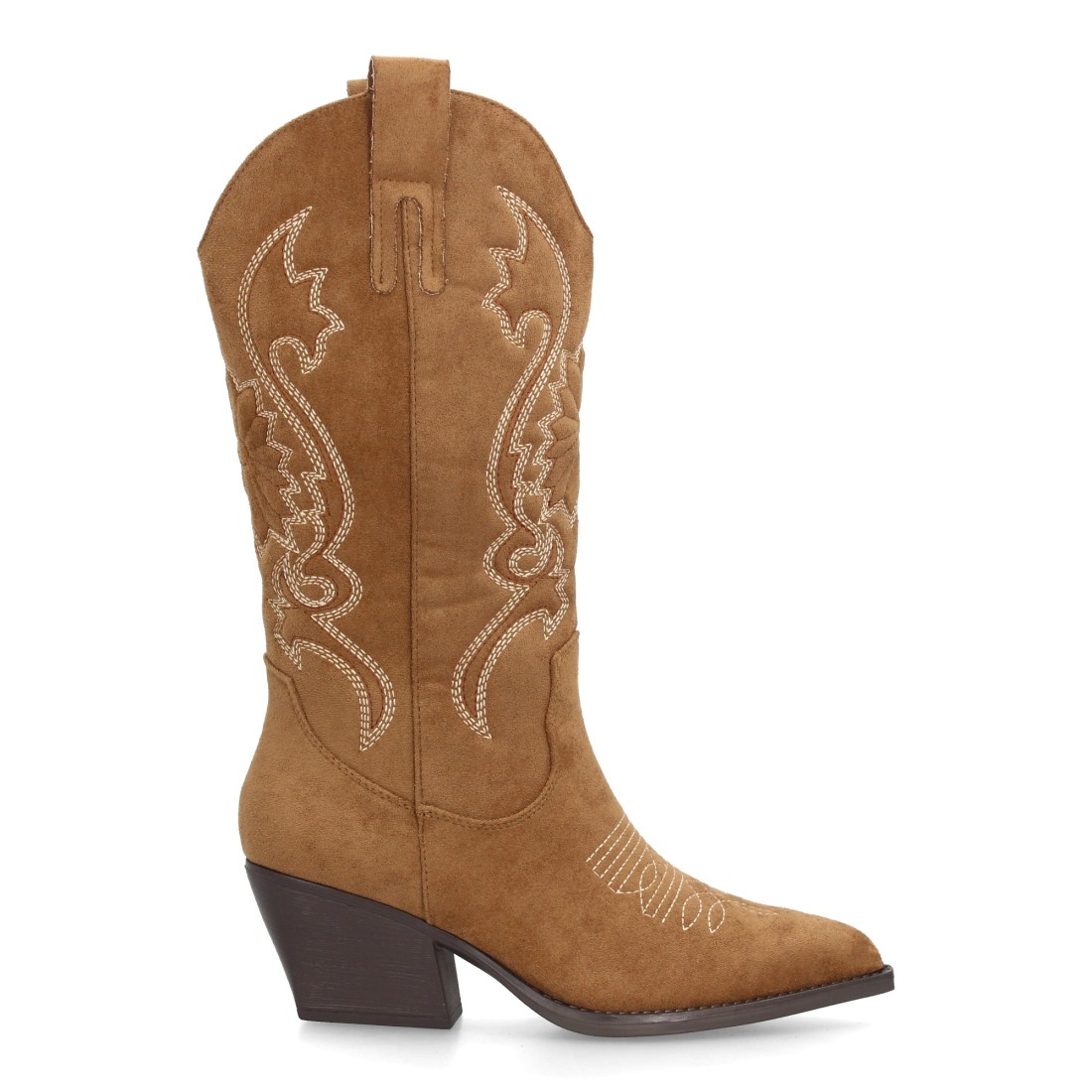 Bota Cowboy Camel Bordada 2 Bota Cowboy Camel Bordada - Imagen 2