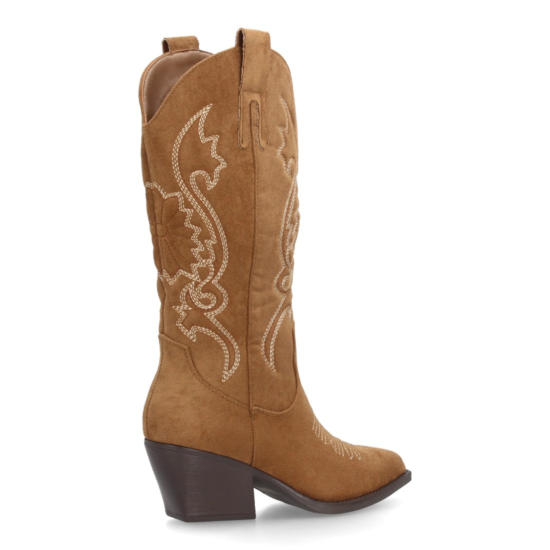 Bota Cowboy Camel Bordada 4 Bota Cowboy Camel Bordada - Imagen 4