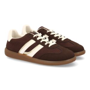 Zapatillas Retro Marrón y Crudo