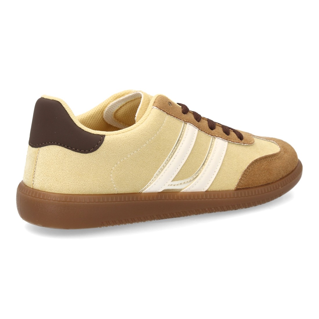 Zapatillas Retro Amarillo Vainilla y Camel 4 Zapatillas Retro Amarillo Vainilla y Camel - Imagen 4