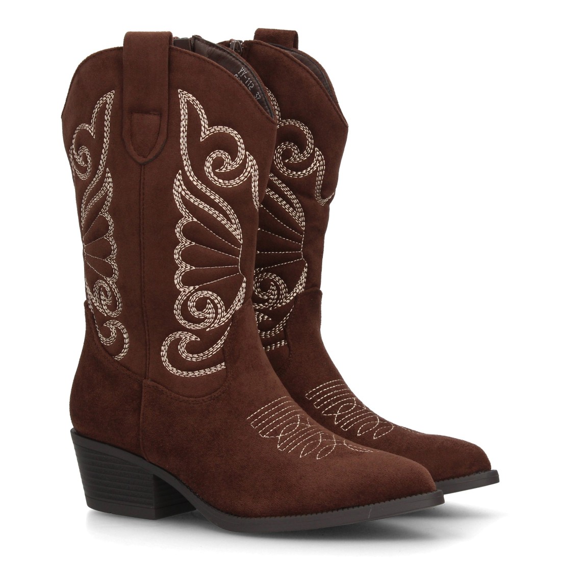 Botas Cowboy Chocolate Bordadas 1 Botas Cowboy Chocolate Bordadas