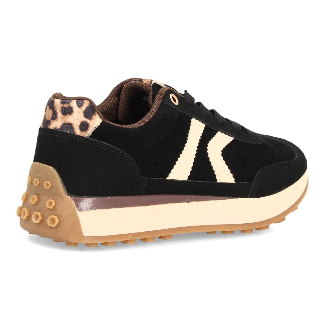 Zapatillas Retro Negro y Leopardo 4 Zapatillas Retro Negro y Leopardo - Imagen 4